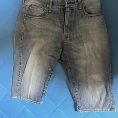 デニム ハーフパンツ ウォッシュ加工のサムネイル
