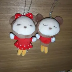 ディズニー ミッキー ミニー ぬいぐるみ マスコット すやすや