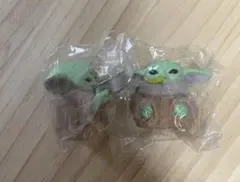 2個セット　マンダロリアン グローグー ソフビパペット スープ　タコ