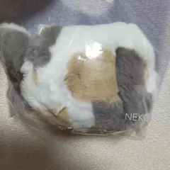 Mary’s にゃんポーチ　猫デザイン ファーポーチ