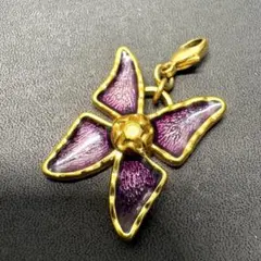 Yves Saint Laurent 唐草モチーフ カラーストーンネックレス 赤 - メルカリ