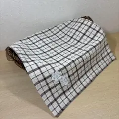 マルチカバー　ハンドメイド　マルチクロス　かごカバー　ランチョンマット ブラウンのサムネイル
