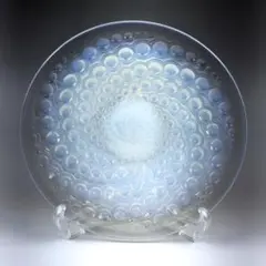 LALIQUE ラリック 皿 プレート オパルセントガラス - メルカリ