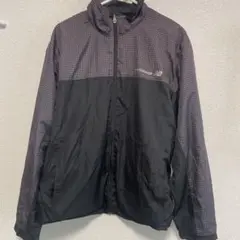 ニューバランス ナイロンジャケット レディース相当 ブラック ブラウン