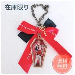 ツイステ　リボンバッグチャーム　ハーツラビュル寮　エース キーホルダー