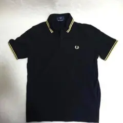 FRED PERRY M12 ポロシャツ 46 黒 金 - メルカリ