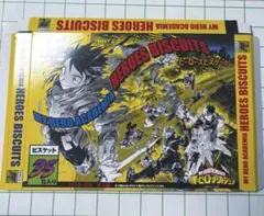 ヒロアカ　ヒーローズビスケット外箱