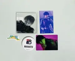 BE:FIRST MANATO アクリルコースター 缶バッジ トレカ ステッカー