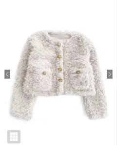 GRL ゴールドボタンシープファージャケット