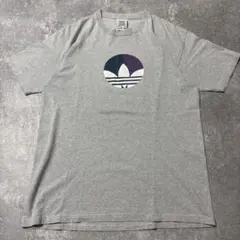 90s USA製 adidasトレフォイル 両面プリント Tシャツ M - メルカリ