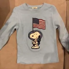 PEANUTS スヌーピー トップス　120cm 110cm ワッフル生地