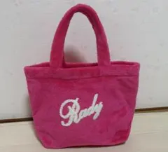 【R様 専用】Rady レディー ロゴ トートバッグ ピンク もこもこ