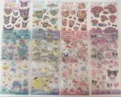サンリオクリアキャンディシール8枚