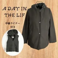 A DAY IN THE LIFE/UA 中綿ライナー付 メルトンコート