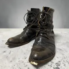 MIHARAYASUHORO laceupboots 茶芯　レザー　26.0のサムネイル