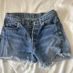 【レア】Levi's デニムショートパンツ ライトブルー