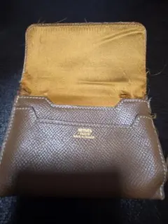 HERMES 名刺入れ ブラウン　難ありのサムネイル