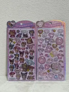 サンリオ うるちゅるポップシール マイメロ 日焼けキティ 2枚セット