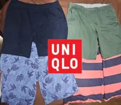 ユニクロ　ハーフパンツ　4枚セットのサムネイル