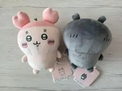 ちいかわぽてたまぬいぐるみ古本屋カニちゃん２点セットタグつき