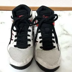 ASICS GEL-SHOT スニーカー ホワイト/ブラック/レッド