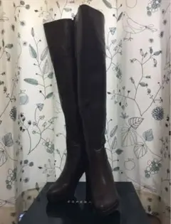 エスペランサ　ロングブーツ　ブラウン