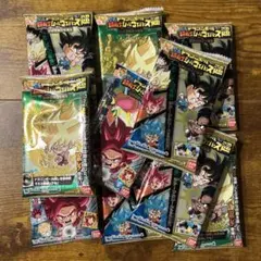 ドラゴンボールウエハース超絶感謝の十周年　バラ売り10枚セット