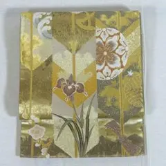 袋帯　美品　金色　花柄　梅　フォーマル　高級　匿名配送　OF77