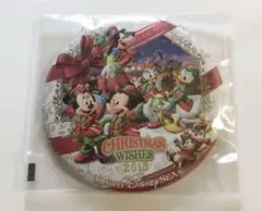 東京ディズニーシー　クリスマス2015　缶バッジ