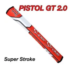 スーパーストローク パターグリップ PISTOL GT 2.0 レッド/ホワイト