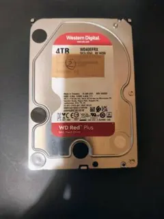 WD Red Plus 4TB WD40EFRX CMR SMART正常② - メルカリ