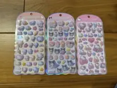 ※最安値※新品　コットンパフィー　サンリオ　3つ