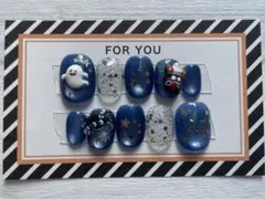 ネイルパーツ　水色