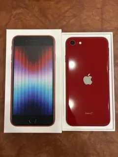 Apple iPhone SE (第3世代) PRODUCT(RED) 本体