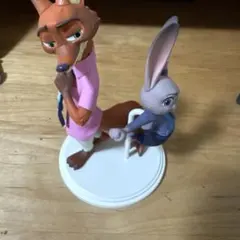 ズートピア ニック・ワイルド ジュディ・ホップス フィギュア