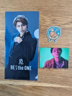 BE:FIRST レオ　ファイル、ステッカー、トレカセット