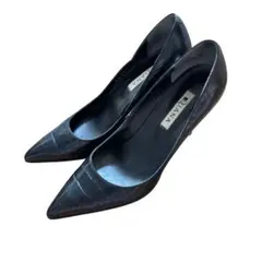 DIANA ダイアナ パンプス クロコ 23.5cm