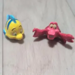 リトルマーメイド フランダー セバスチャンミニ フィギュア