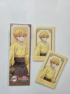 鬼滅の刃　明治村　我妻善逸　ポラショットコレクション　特典しおり