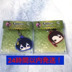 刀剣乱舞 もちもちマスコット ラバーストラップ vol.1 三日月宗近 加州清光