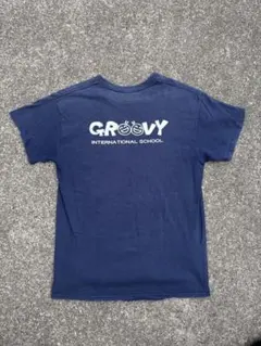 [古着] GPOOTY GILDANボディTシャツ ネイビー