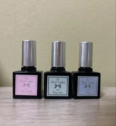 日本製　ジェルネイル　バイネイルラボ　カラージェル　3本セット