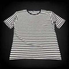 ボーダー 半袖 Tシャツ y2k グランジ パンク archive 00s 平成