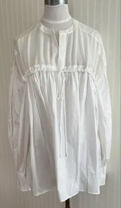 mystic ヨークシアーボリュームブラウス