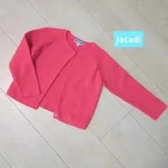 n*i様 ジャカディ　jacadi コーラルピンク カーディガン　3A96cm