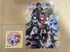 クリアファイル&不破湊 三枝明那　ステッカー　くら寿司　にじさんじ コラボグッズ