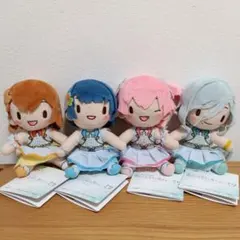 プロセカ　ふわぷち　ミニぬいぐるみ　モモジャン【全4種セット】