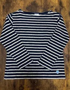 Orcival 起毛パイル地 ボーダーカットソー