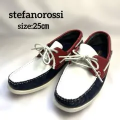 stefanorossi sport メンズ　デッキシューズ 25cmのサムネイル