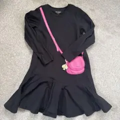 kate spade ワンピース 130 黒 - メルカリ